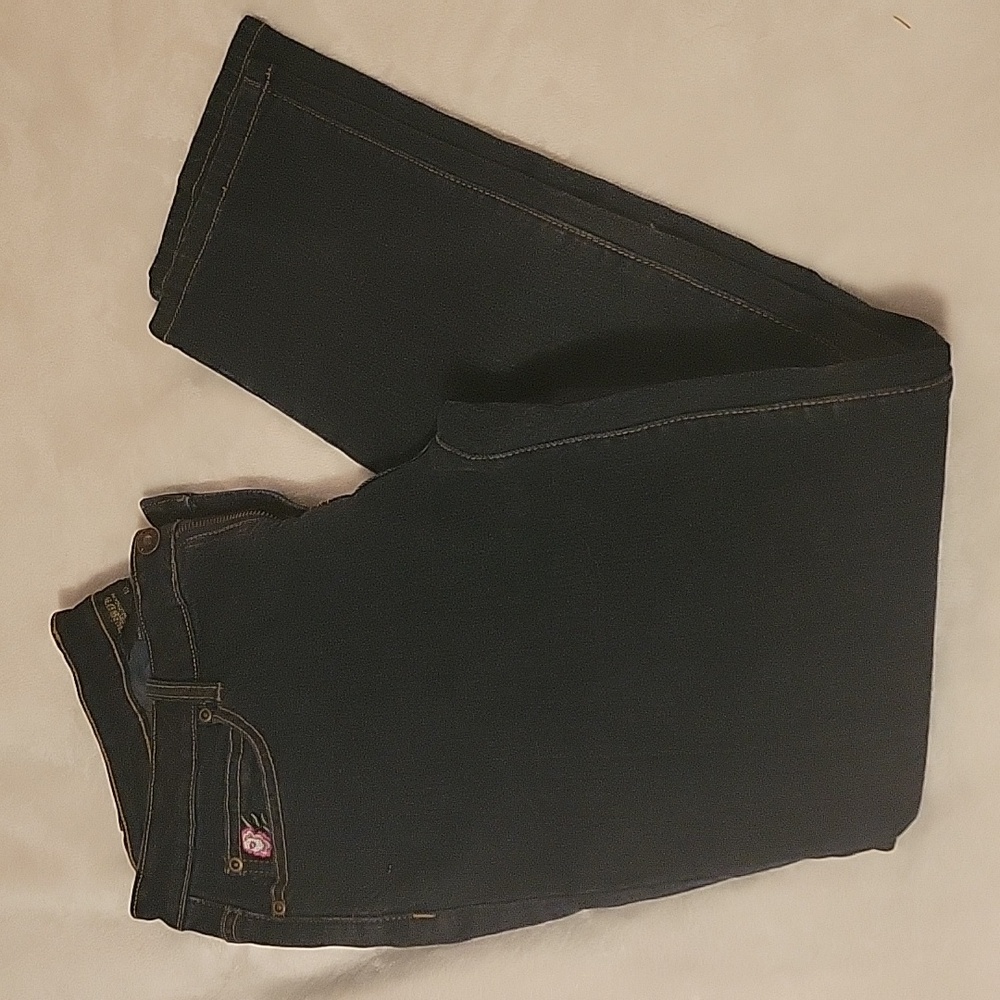 TWIGGY DARK WASH DENIM JEANS SZ 10